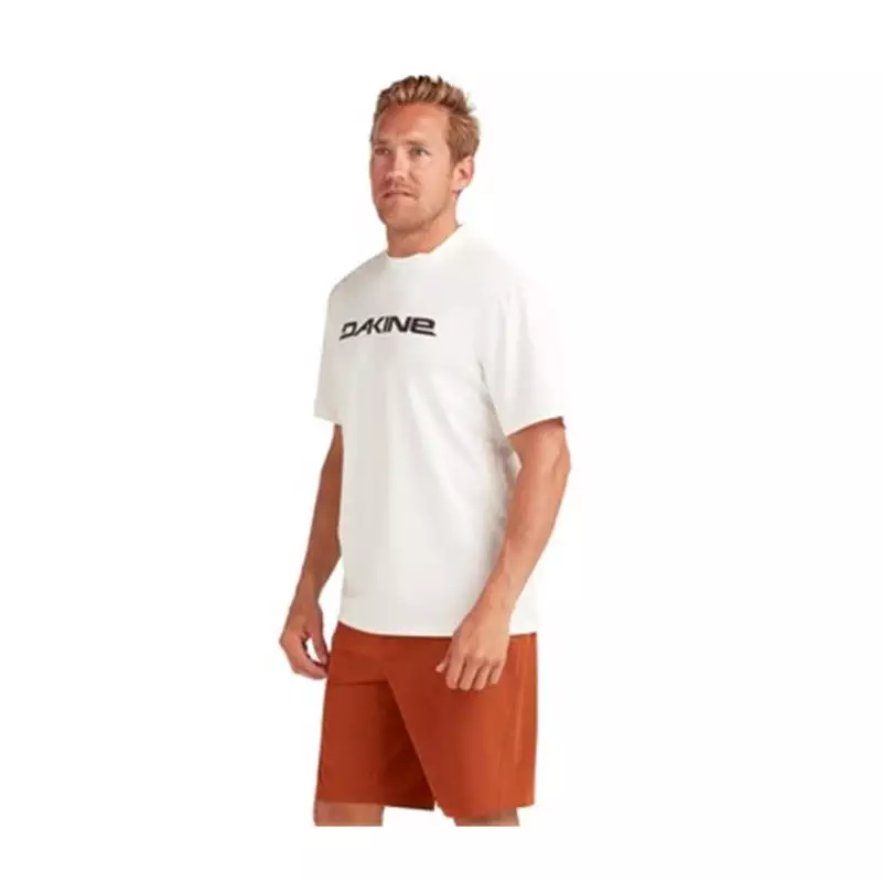 Lycra DAKINE Roots Loose Fit S/S Crew Surf White