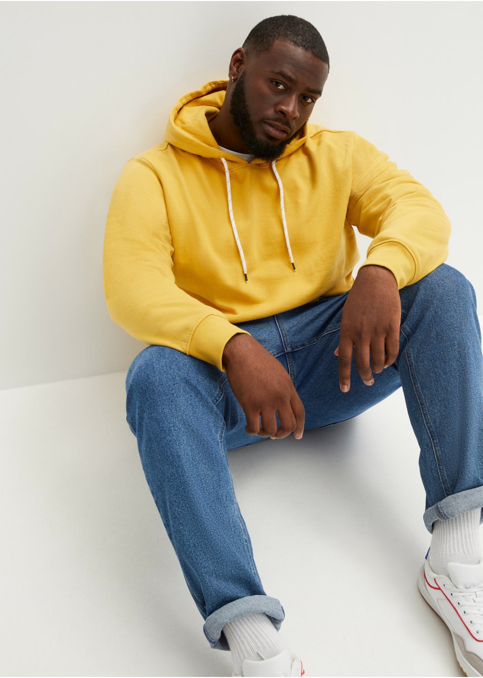 Sweat-shirt à capuche coupe confort