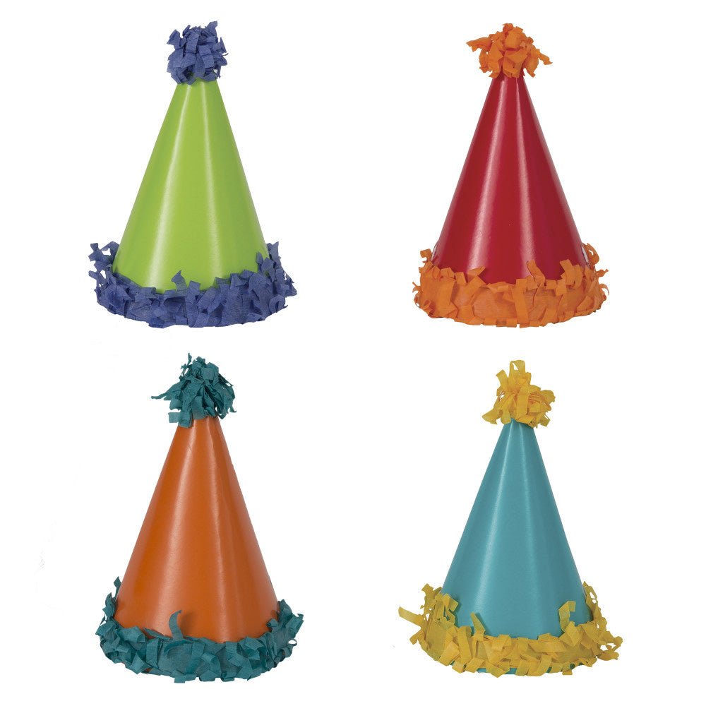 Feesthoedjes Mini 10,2cm 8st