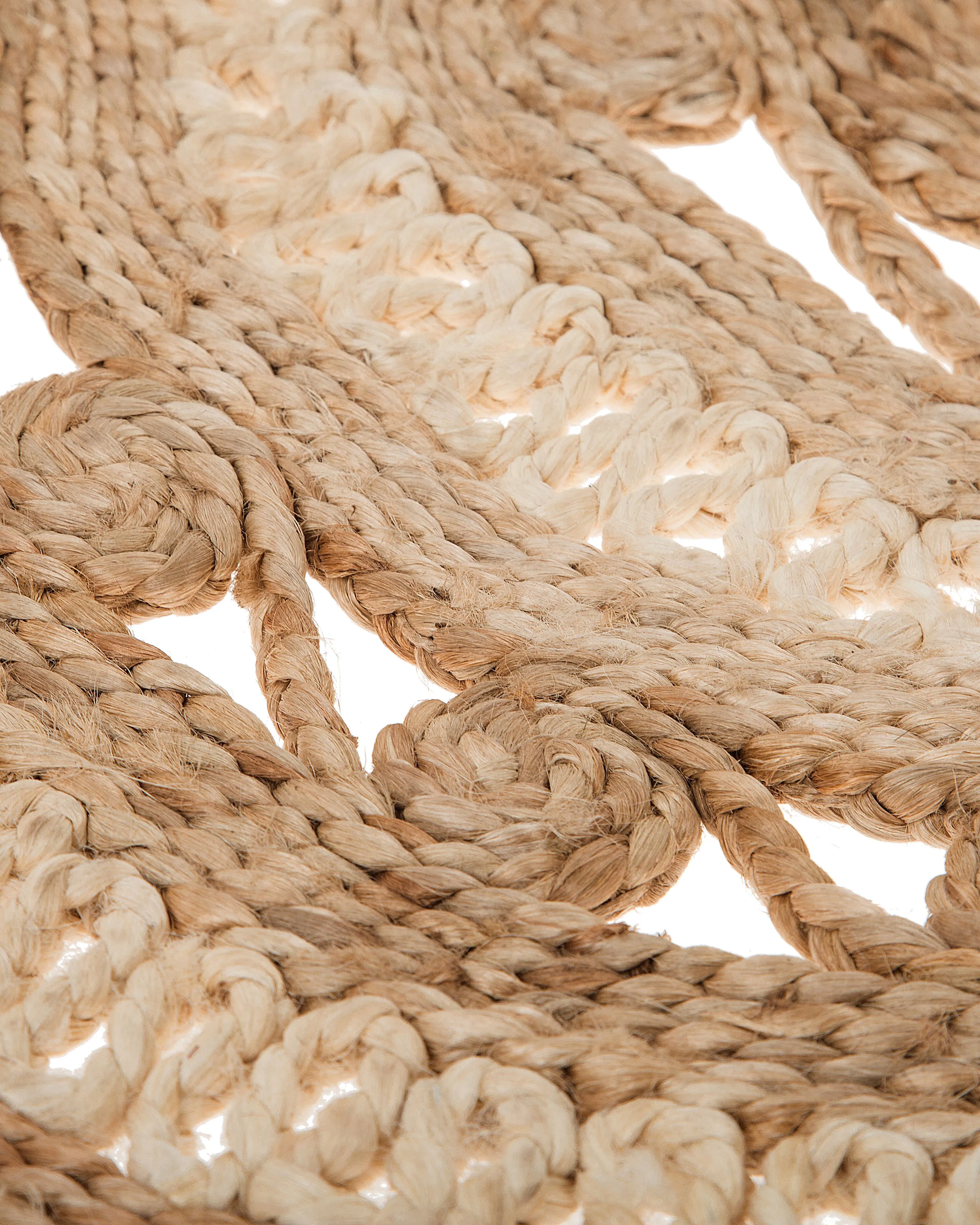 Vloerkleed GOYNE Beige ø 140 cm Jute