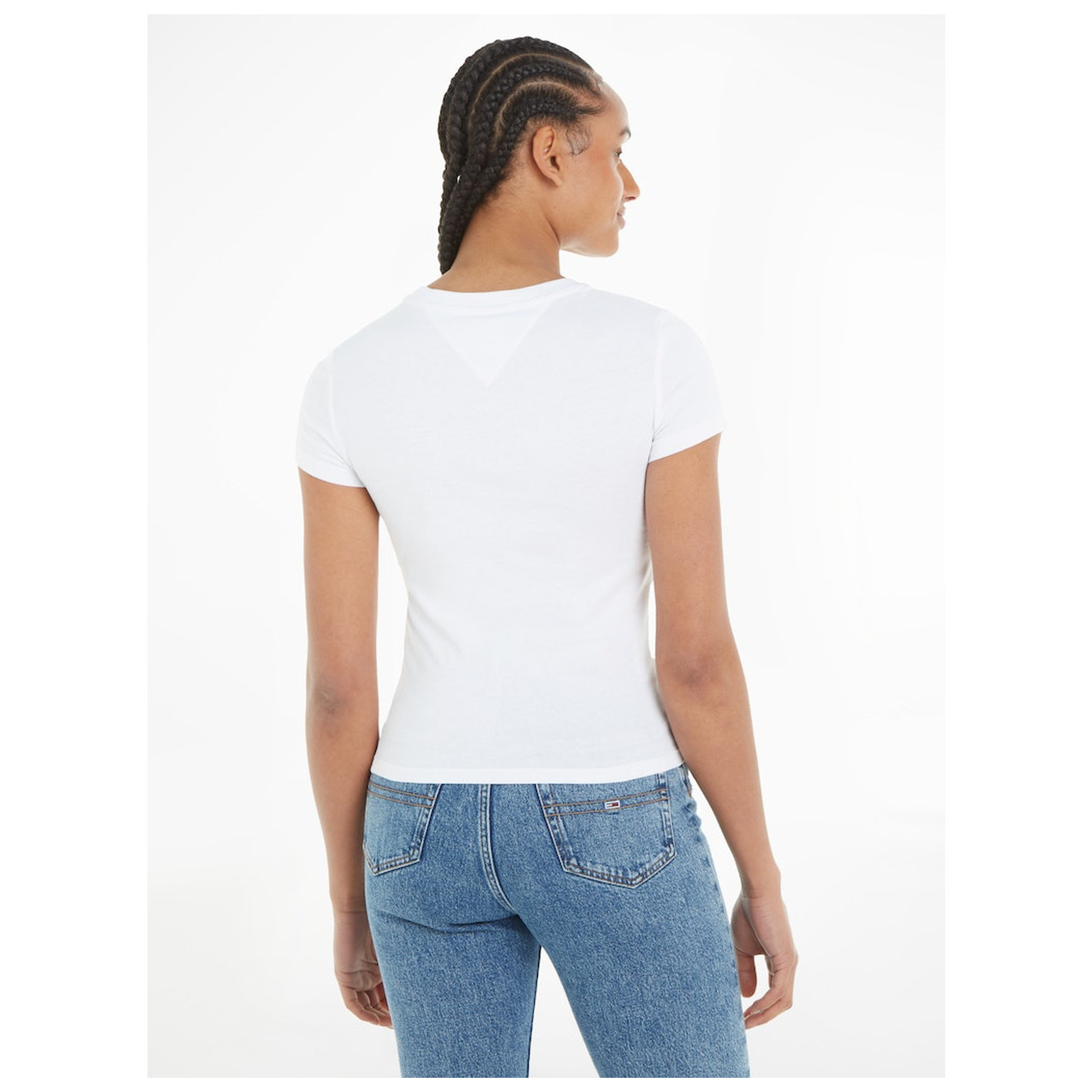 Tommy Jeans TJW SLIM LINEAR TEE SS EXT