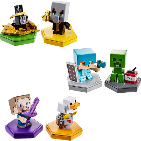 Minecraft Boost minifigur 2-pak, sortiment