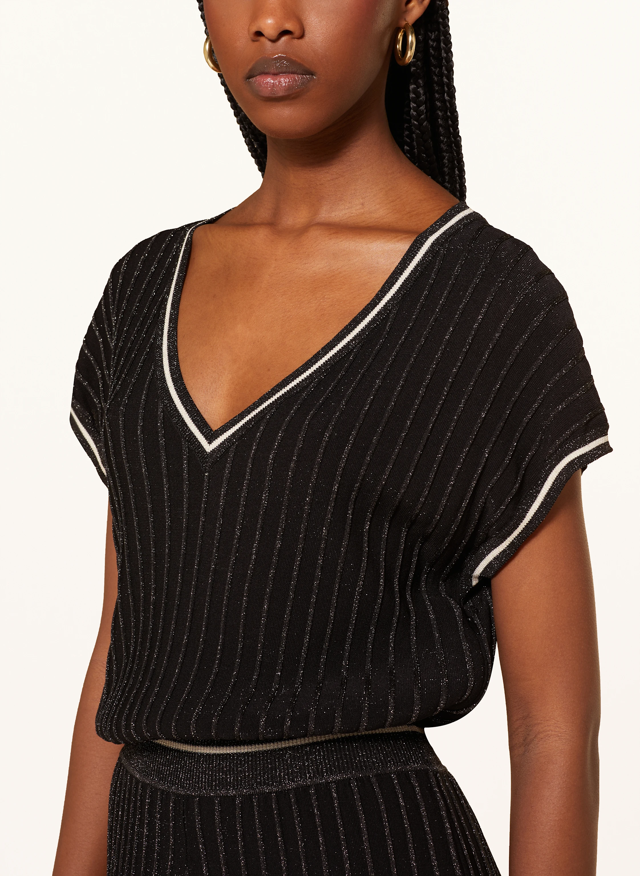 LIU JO Jumpsuit mit Glitzergarn