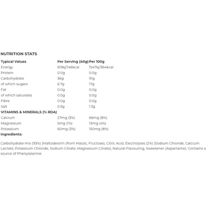 Sis Unisex Elektrolytter GO Energy + Electrolyte Powder 500g. Blackcurrant