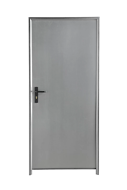 Porte de service isolée métal 90 x h.200 cm réversible