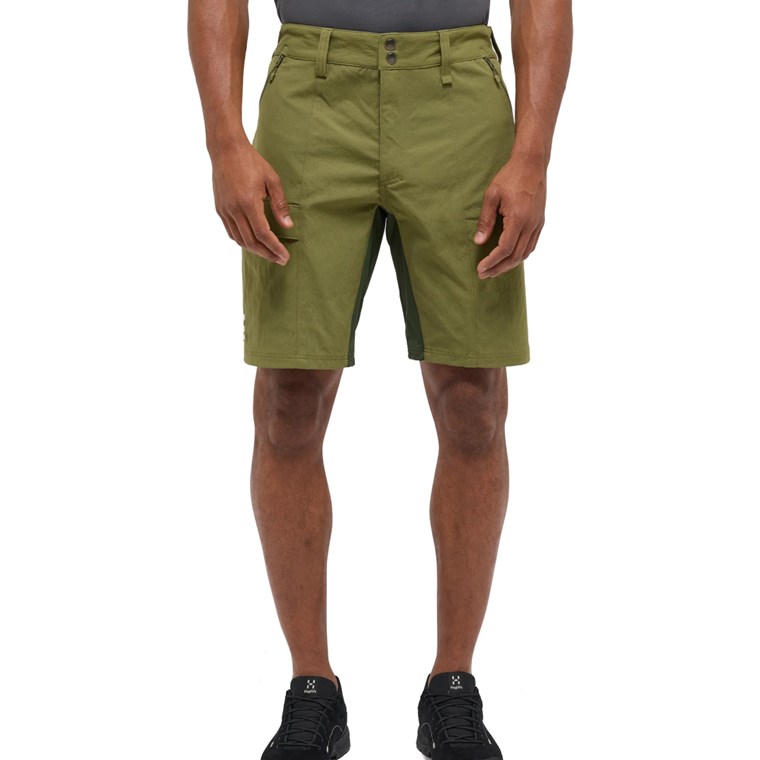 Haglöfs Mid Standard Shorts Men Olive Green/Seaweed Green