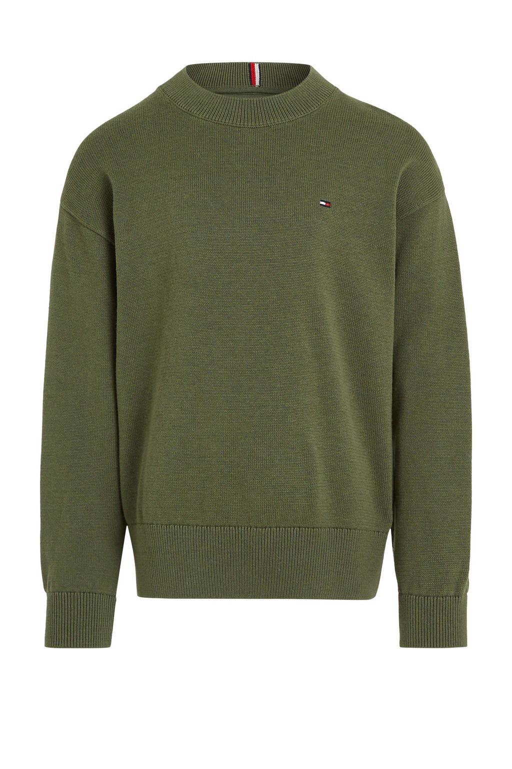 Tommy Hilfiger sweater olijfgroen