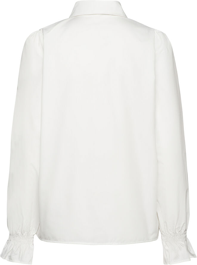 RM by Rosemunde Shirt w/ smock detail Hvid