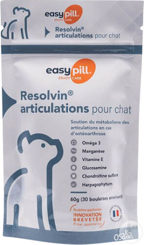 Osalia Easypill Chat Resolvin Articulations 30 Boulettes
