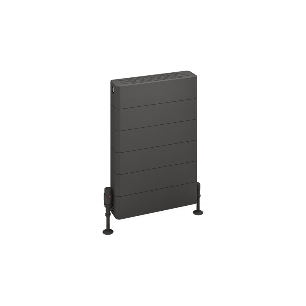 Eastbrook Keynsham paneelradiator met streep 40x60cm 788W antraciet
