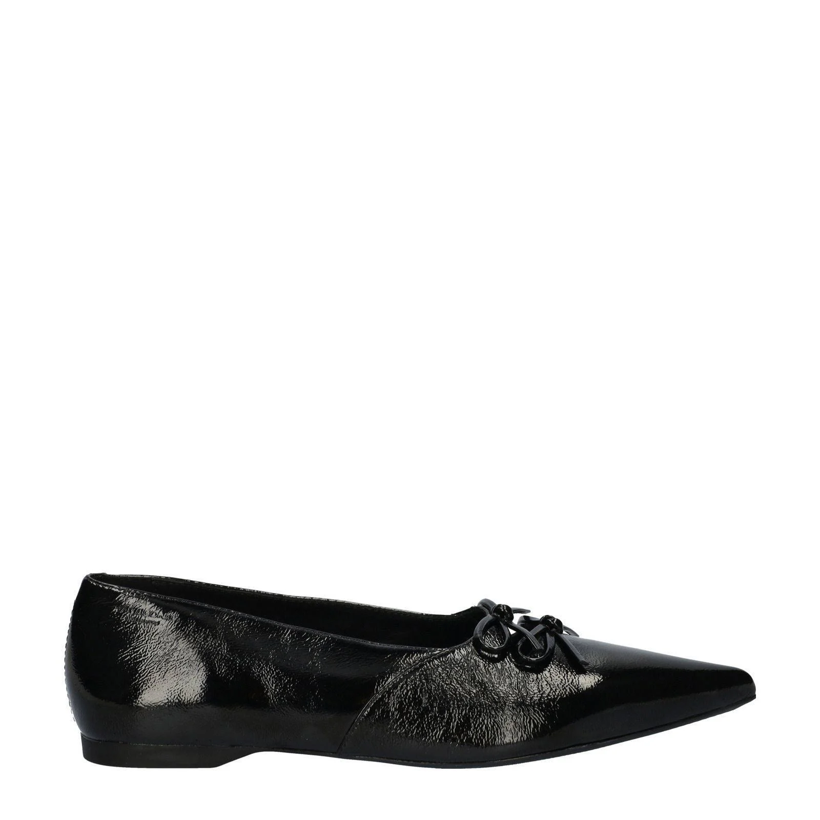 Vagabond lakleren loafers zwart