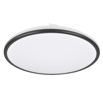 Prolight plafondlamp 28cm LED 12W 1050lm wit/zwart