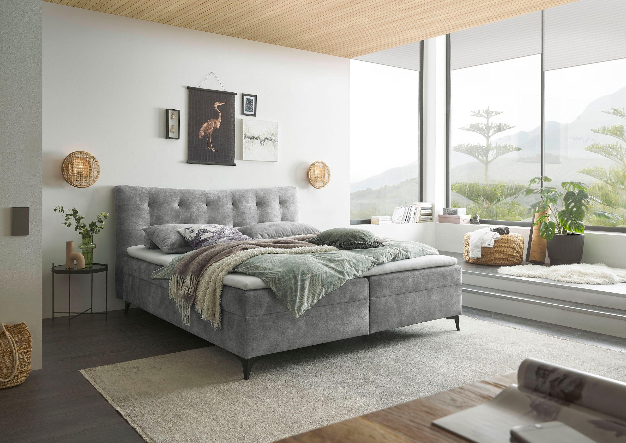 ED EXCITING DESIGN Boxbett »Melrose« inkl. Topper