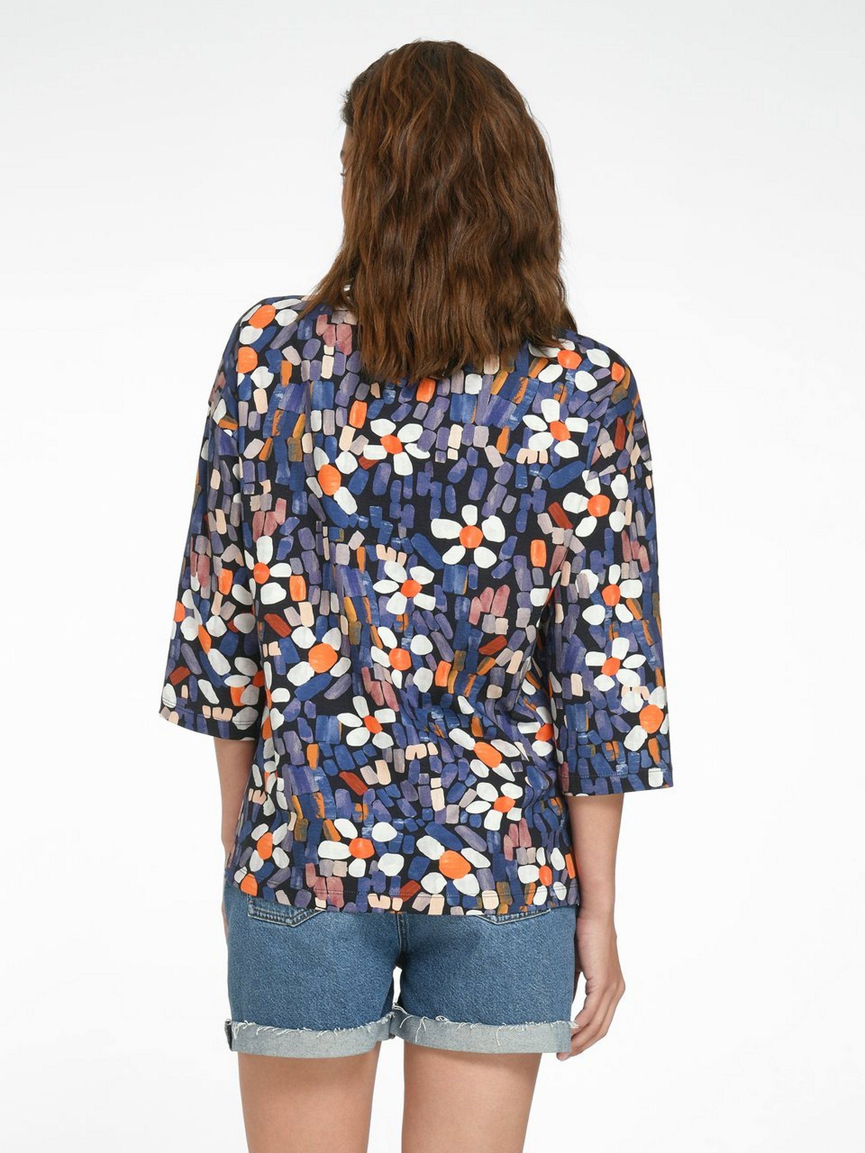 Rundhals-Shirt