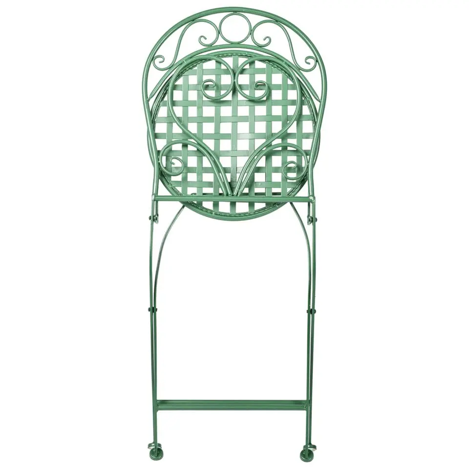 ALBINIA - Bistroset voor 2 - Groen - Metaal