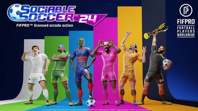 Playstation - Sociable Soccer 24 - Game - Multicolor