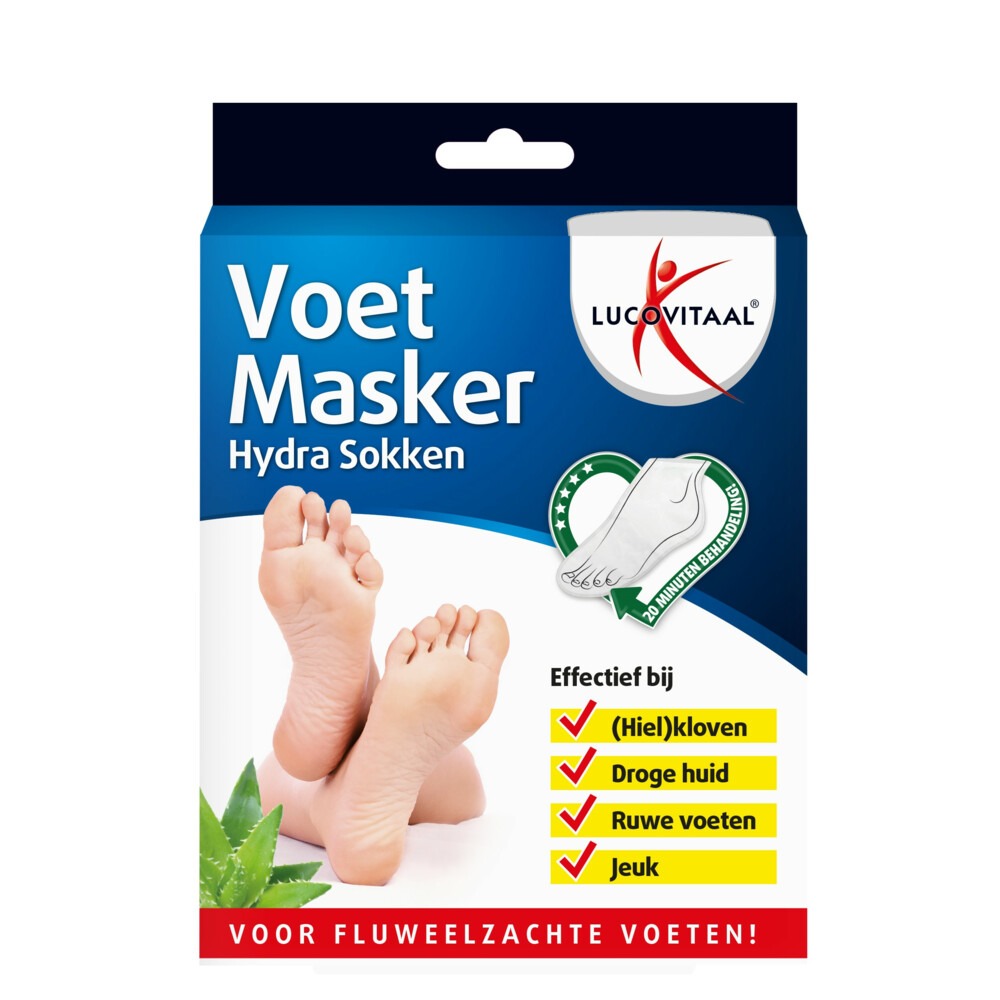 Lucovitaal Voetmasker Hydra Sokken1 paar