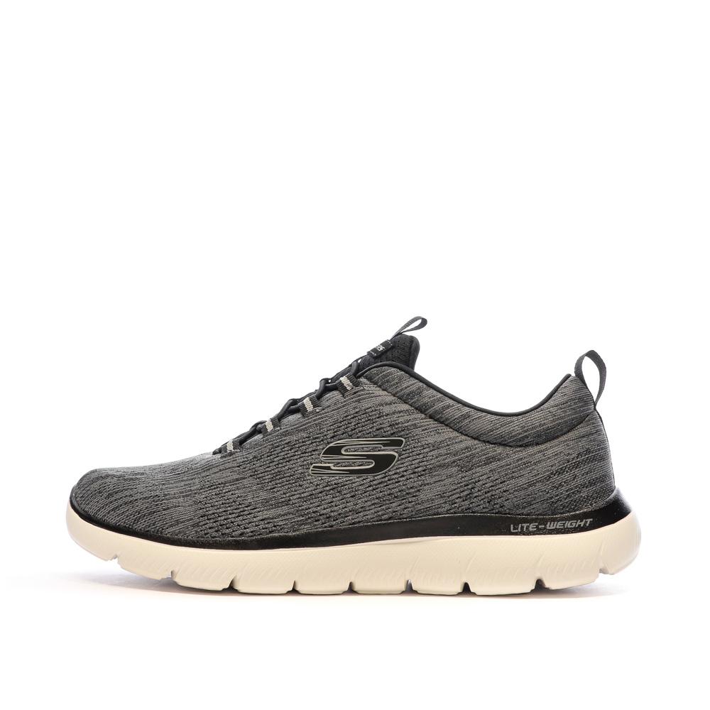 Skechers Baskets Grises Homme Skechers Summits