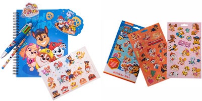 Paw Patrol Skrivesett med Klistremerker