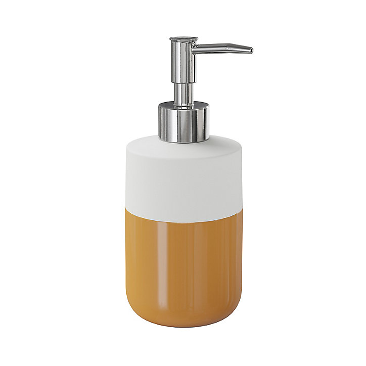 Distributeur de savon Koros blanc et miel GoodHome