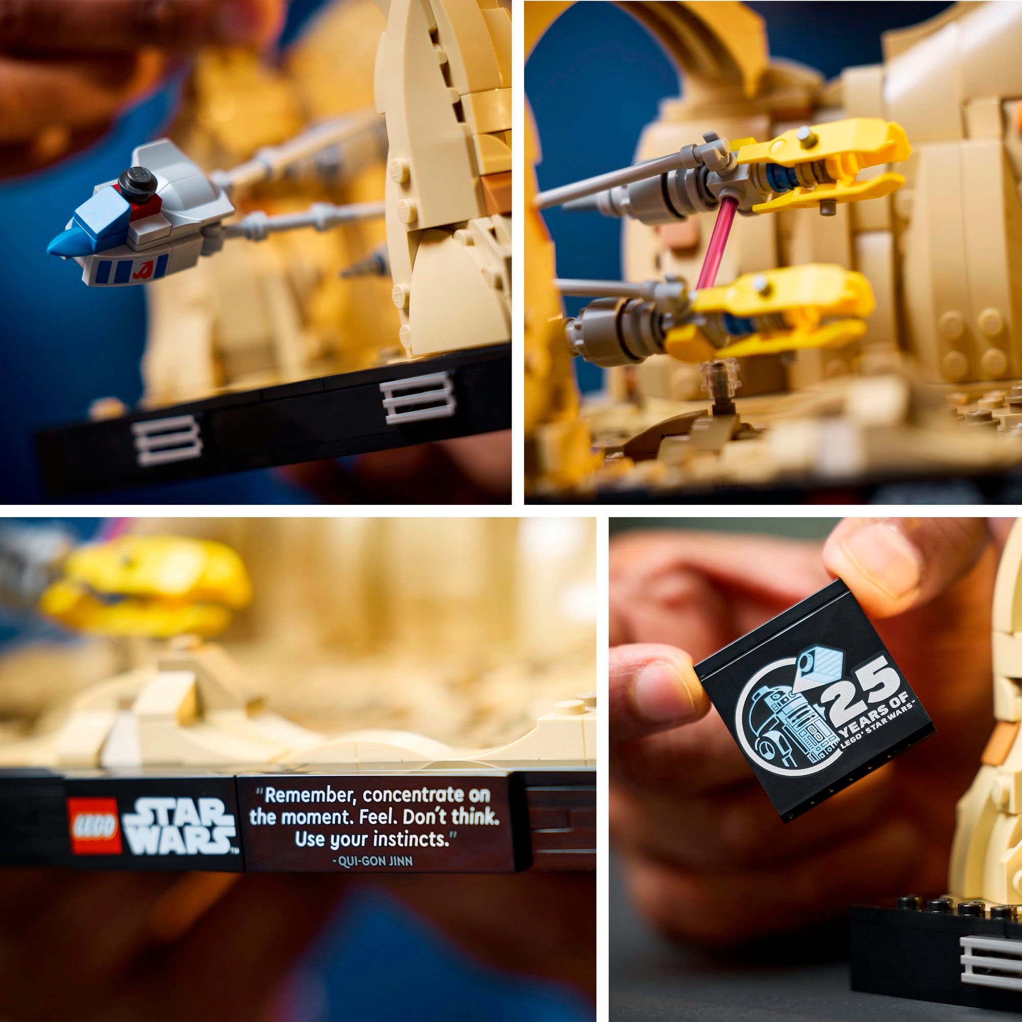 LEGO® Konstruktionsspielsteine »Podrennen in Mos Espa – Diorama (75380), LEGO Star Wars ™«