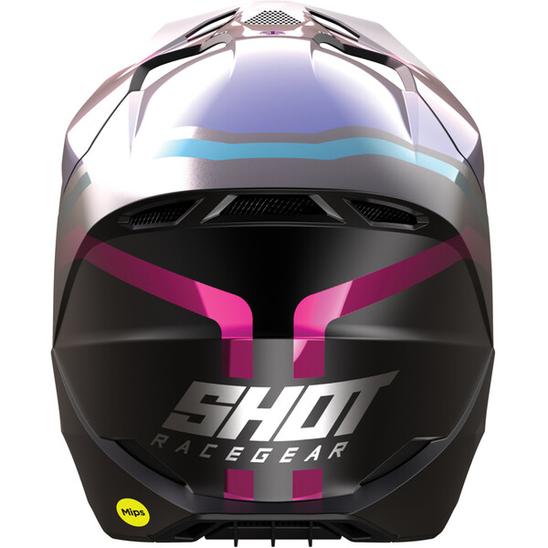 Shot - Casque Race Sky Chrome / Rose / Bleu
