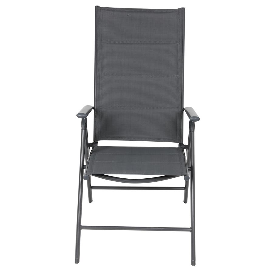 Alu-Klappsessel 57x68x110cm Anthrazit