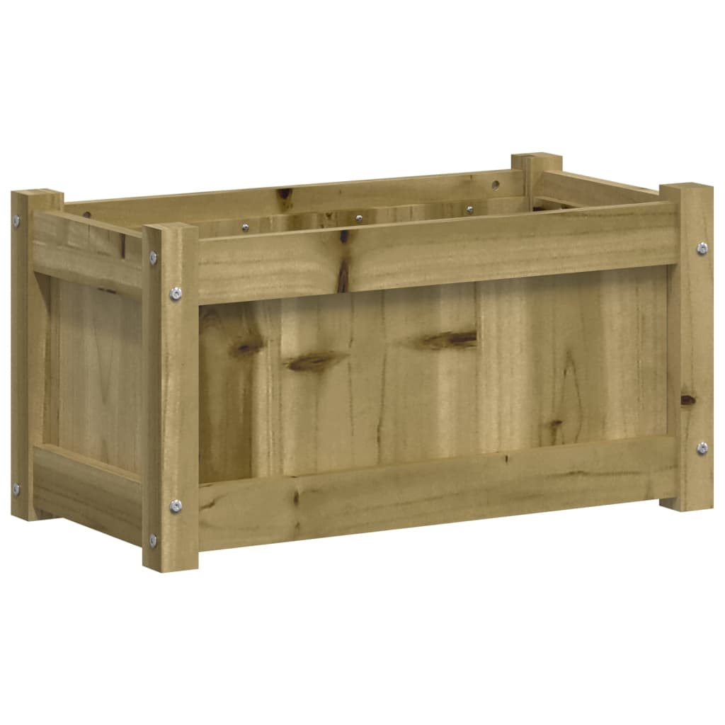 Jardinière 60x31x31 cm bois de pin imprégné