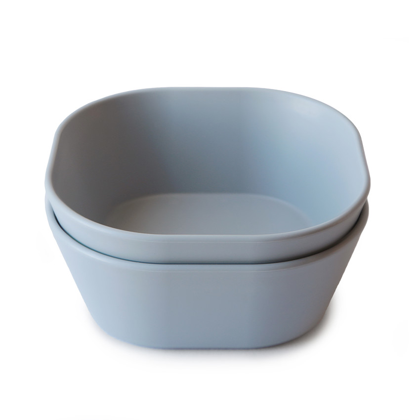 Lot de 2 bols carrés - Cloud