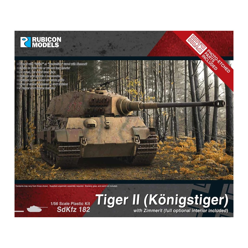 King Tiger with Zimmerit