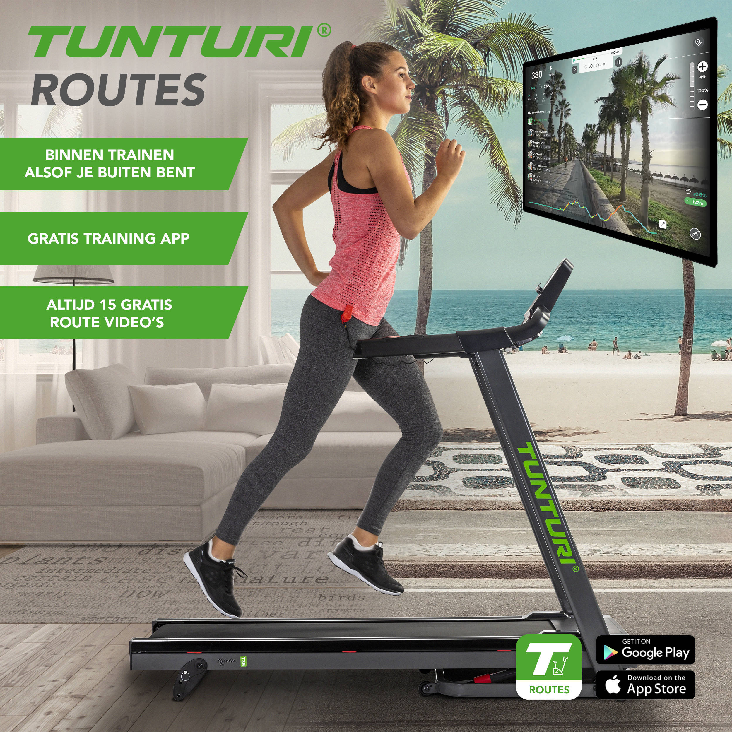 Tunturi loopband Cardio Fit T35
