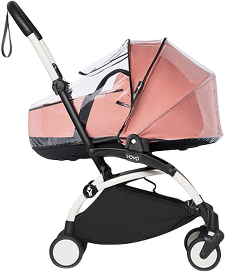 Babyzen YOYO Bassinet Rain Cover Black