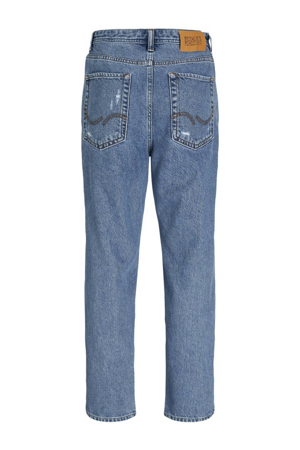JACK & JONES relaxed jeans JJICHRIS JJORIGINAL blue denim