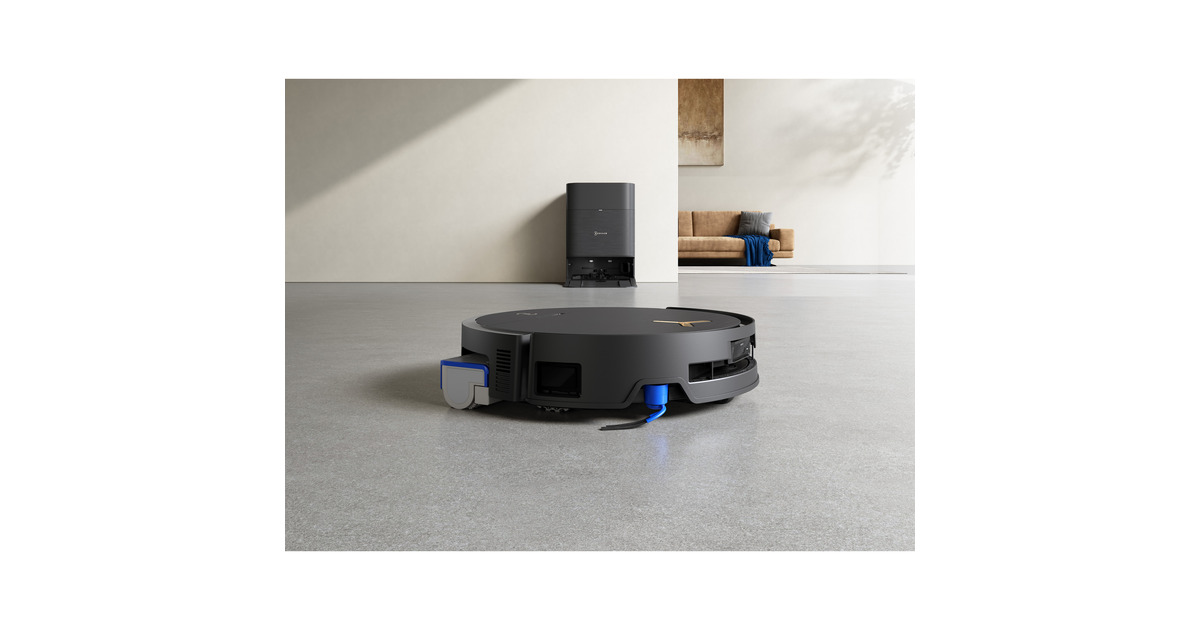 ECOVACSDeebot X9 Pro Omni Black robotstofzuiger  (Zwart, 16600 Pa | ZeroTangle 3.0 | TruEdge 2.0 + 3D Edge | YIKO-GPT)
