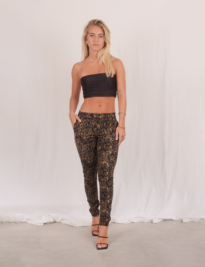 HBT PANTALON FEMME CHRISTINA CITY LÉO KAKI
