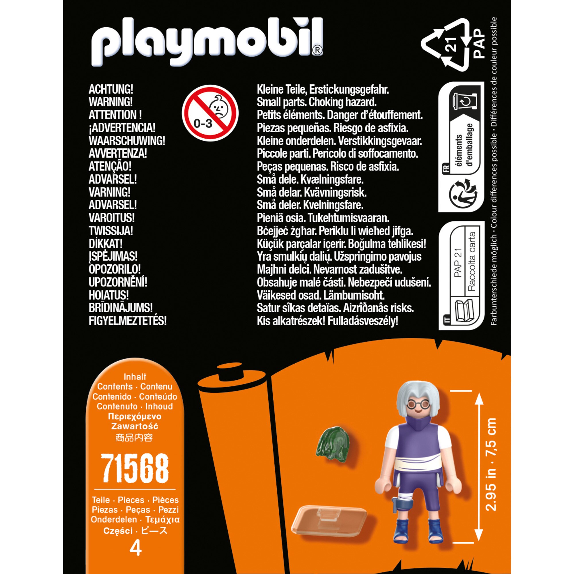 PLAYMOBIL Konstruktionsspielzeug Naruto Shippuden Kabuto