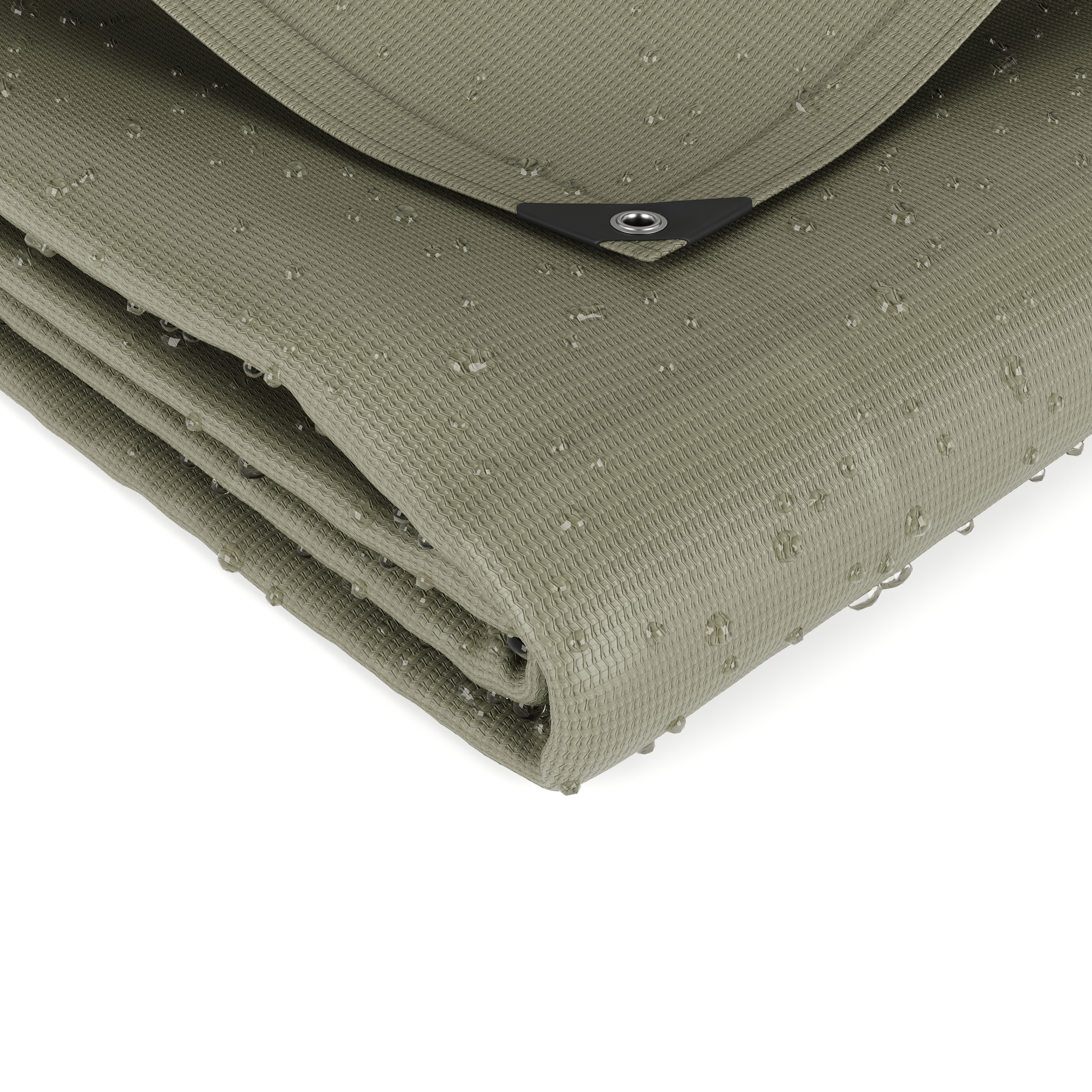 Abdeckplane PVC 450g/m2 olive 1.5 x 6 m