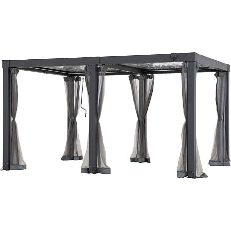 Sunjoy net til pergola 406 x 306 cm