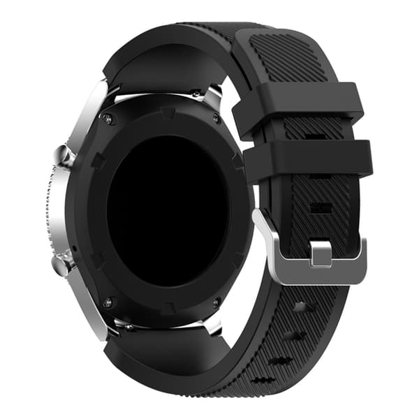 INF Klokkerem til Samsung Gear S3 Frontier / Classic - Svart