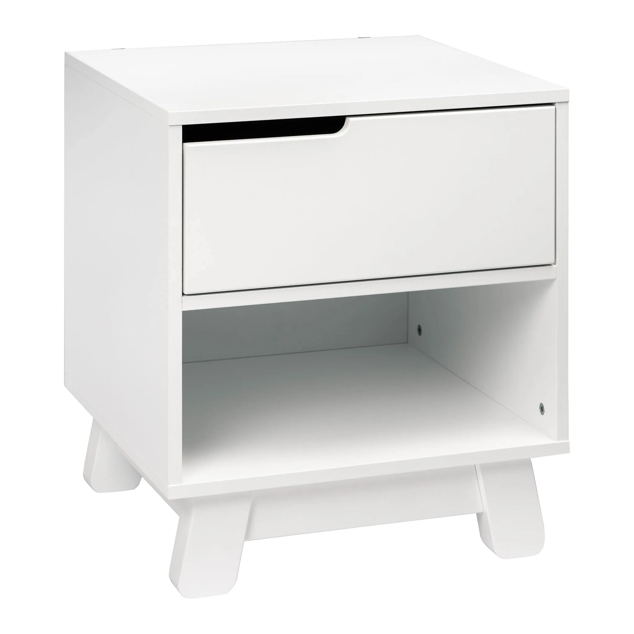 Babyletto Table de Nuit Hudson avec port USB -  Blanc