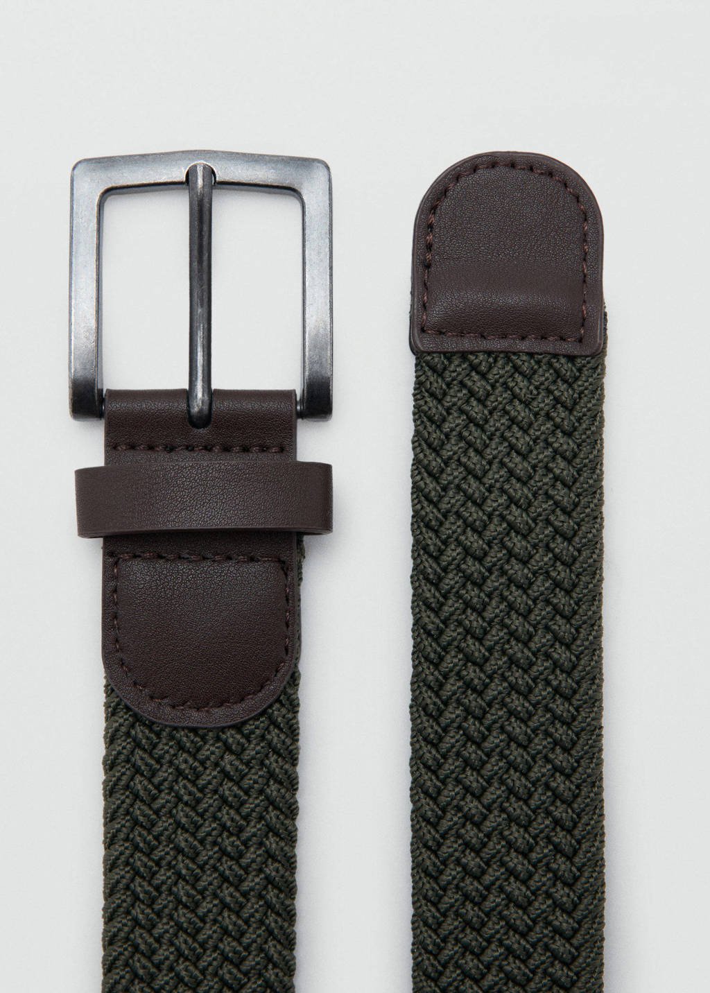 MANGO TEEN riem kakigroen