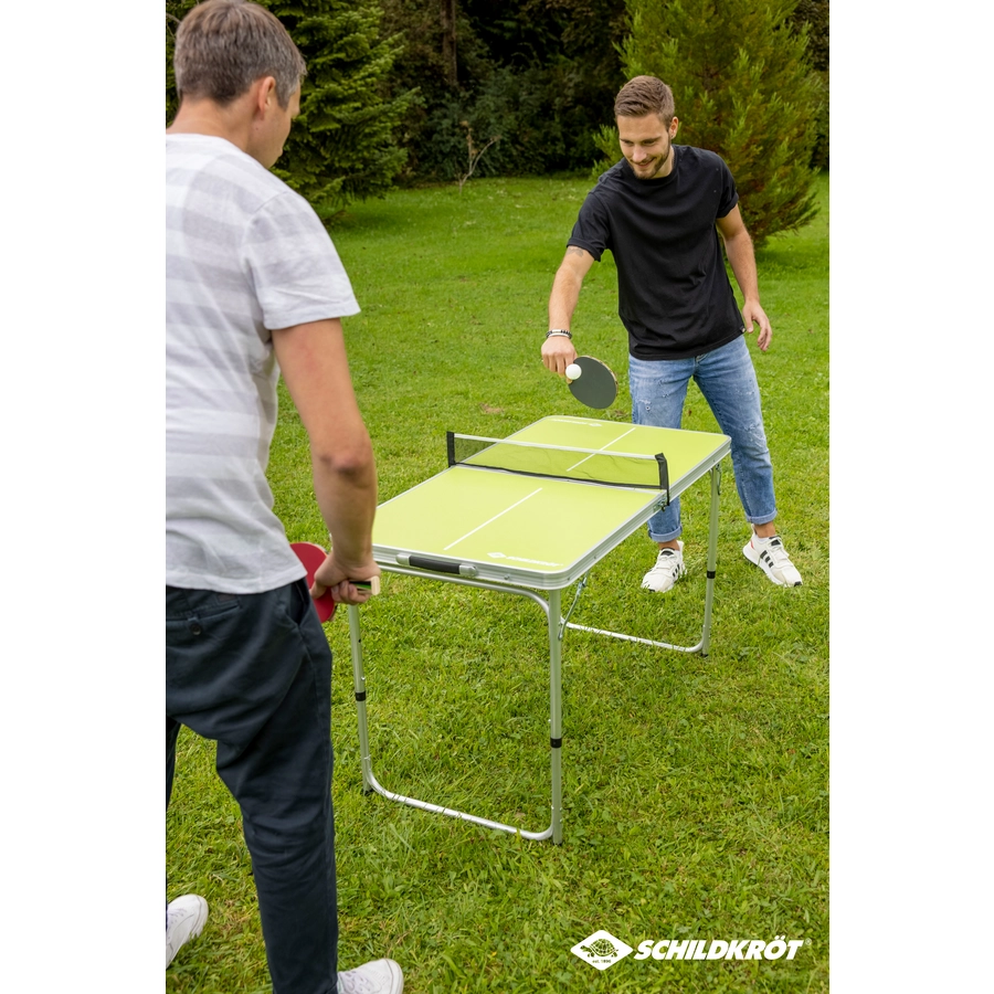 SCHILDKRÖT® Tragbarer Midi Tischtennistisch