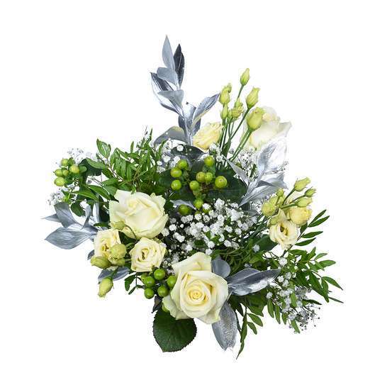 Bouquet de fleurs ''Medium Blanc''