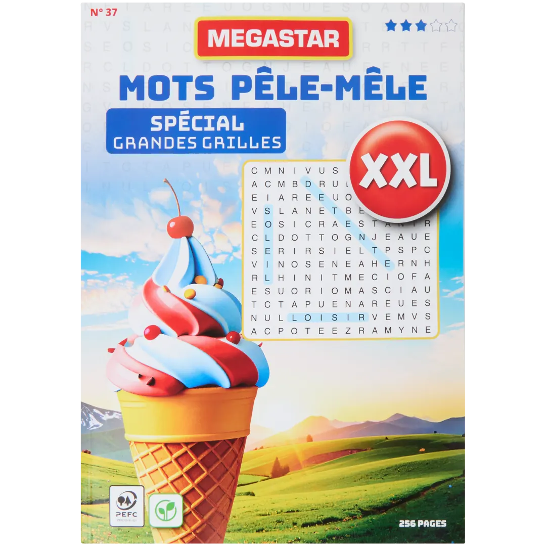 Livre de jeux XXL Megastar