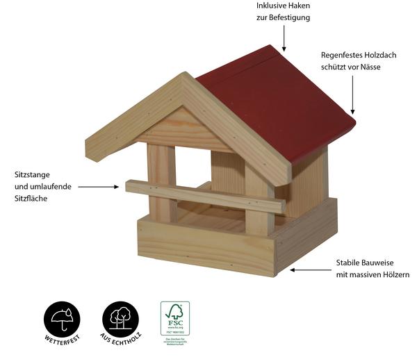 Dehner Natura Premium Futterhaus Kaja, ca.