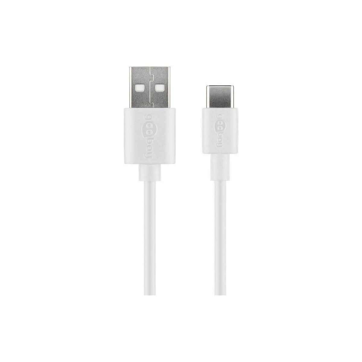 Goobay USB-C™ lade- og synkroniseringskabel (USB-A > USB-C™)