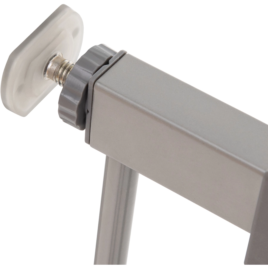hauck Türschutzgitter Stop N Safe 2 Silber inklusive 21 cm Verlängerung
