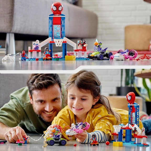 La base secrète du QG de Spider-Man LEGO Marvel 10784