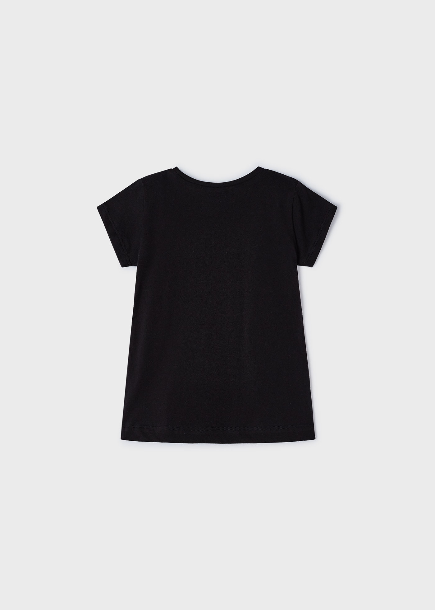 Camiseta estampada Better Cotton para meninas, cor fúcsia.
