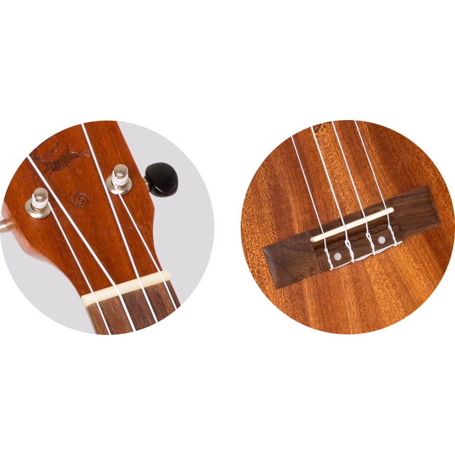 Flight Natural Series NUB310 bariton ukelele met gigbag